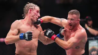 UFC 324: Após guerra explosiva com Pimblett, Gaethje conquista cinturão interino