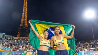 Duda e Ana Patrícia conquistam medalha de ouro para o Brasil no vôlei de praia