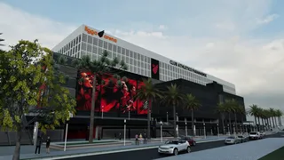 Athletico avança em pintura da Ligga Arena; veja fotos e vídeos