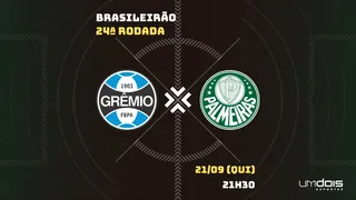 Grêmio x Palmeiras: Escalações prováveis, como assistir, data e horário