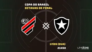 Athletico x Botafogo: Escalações prováveis, como assistir, data e horário