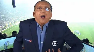 Galvão Bueno renova contrato com a Globo e adia aposentadoria