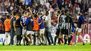 Jogadores do Paraná Clube são punidos por confusão contra o Operário