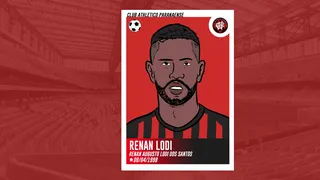 Renan Lodi, o piá do CT 