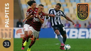 Veja os palpites para os jogos da 31ª rodada do Brasileirão