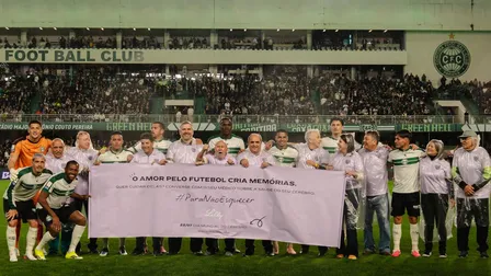 Coritiba promove campanha inédita no Couto contra o Palmeiras