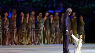Gasparzinho, Shakira, BTS e Morgan Freeman; o que bombou na abertura do Mundial do Catar
