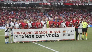 Athletico x Vasco tem arrecadações e homenagens às vítimas do Rio Grande do Sul