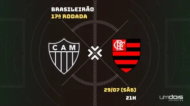 Atlético-MG x Flamengo: Escalações prováveis, como assistir, data e horário