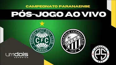 Coritiba x Operário; siga o debate pós-jogo ao vivo