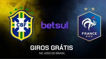 Aposte R$30 na Betsul e aproveite giros grátis no jogo do Brasil