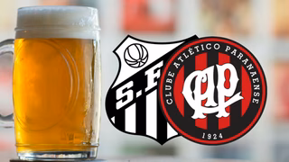 Bar promete chope grátis aos clientes caso o Atlético elimine o Santos