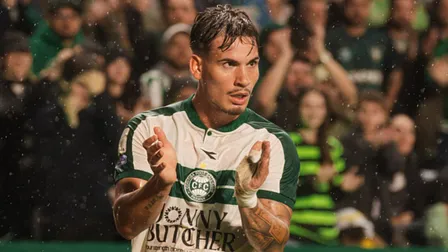 Emprestado ao Coritiba, Lavega supera joias do eixo e lidera ranking do Brasileirão