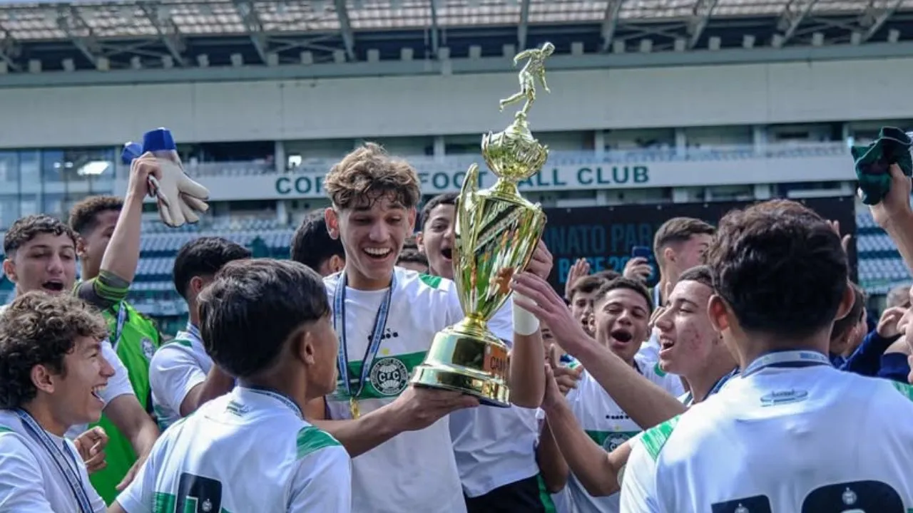 coritiba athletico final campeonato paranaense sub-15