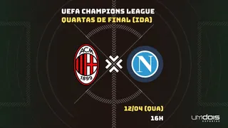 Milan x Napoli: escalações prováveis, como assistir, data e horário