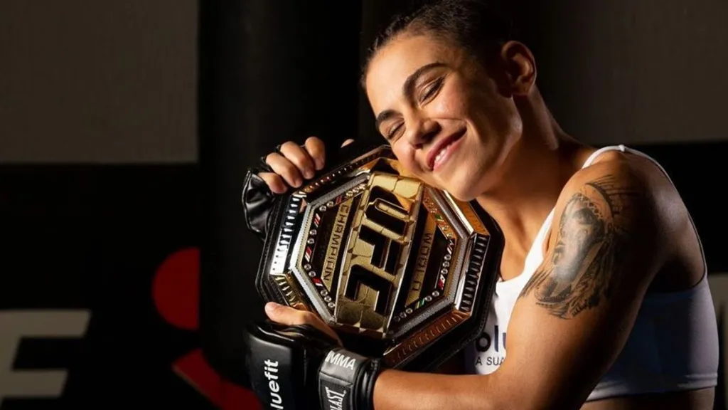 Jéssica Andrade, ex-campeã peso-palha do UFC. Foto: Divulgação