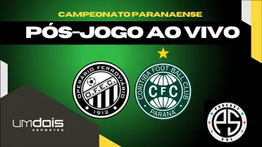 Operário x Coritiba; siga o debate pós-jogo ao vivo
