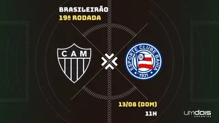 Atlético-MG x Bahia: Escalações prováveis, como assistir, data e horário