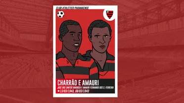Amauri e Charrão, os sambistas rubro-negros
