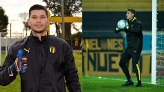 Primo de Tiago Volpi, goleiro brasileiro do Peñarol projeta jogo com o Athletico
