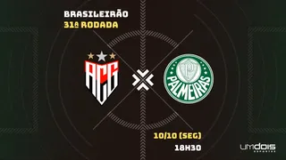 Atlético-GO x Palmeiras: veja onde assistir ao vivo, horário, escalações e arbitragem