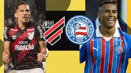 Athletico x Bahia: Escalações e onde assistir ao vivo