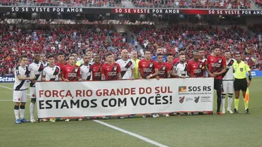 Athletico x Vasco tem arrecadações e homenagens às vítimas do Rio Grande do Sul
