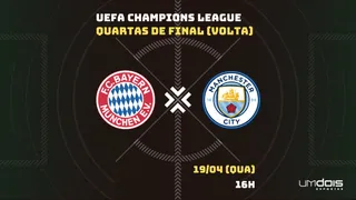 Bayern x Manchester City: Escalações prováveis, como assistir, data e horário