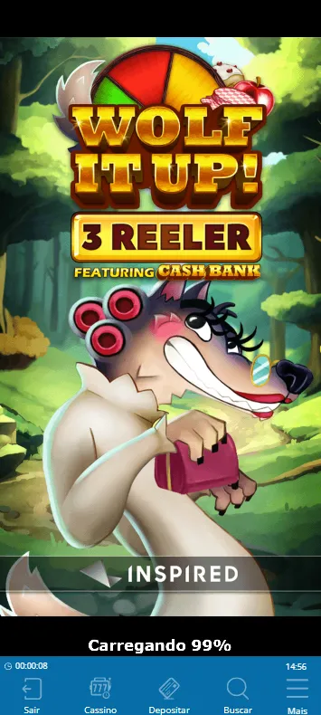 Slot Wolf it Up! 3 Reeler na Sportingbet com aposta a partir de R$ 0,10