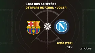 Barcelona x Napoli: escalações prováveis, como assistir, data e horário