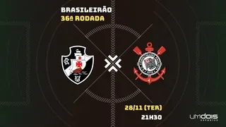 Vasco x Corinthians: escalações prováveis, como assistir, data e horário 