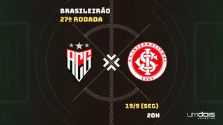 Atlético-GO x Internacional: veja onde assistir ao vivo, horário, escalações e arbitragem