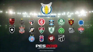 Veja quais times do Brasileirão terão elencos reais em PES 2019