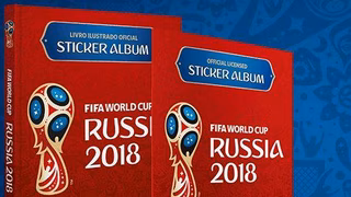 Panini começa a vender o álbum e figurinhas da Copa 2018