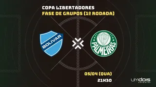Bolívar x Palmeiras: escalações prováveis, como assistir, data e horário