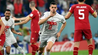 Em jogo quente, Suíça vence a Sérvia e se garante nas oitavas de final