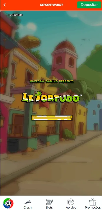 Slot Le Sortudo no cassino Esportiva Bet