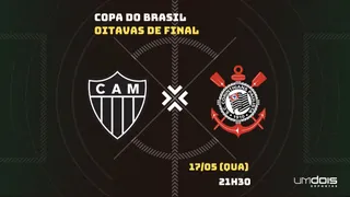 Atlético-MG x Corinthians: onde assistir, horário, escalações e arbitragem