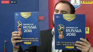 Álbum de figurinhas da Copa é lançado, mas preço revolta fãs