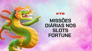 Aproveite 10 giros grátis diariamente na KTO na missão diária Fortune em Março