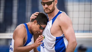 Americanos superam Alison e Álvaro Filho e Brasil perde a 1ª no vôlei de praia