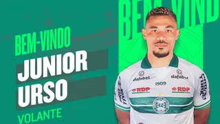 Coritiba anuncia contratação do meio-campo Junior Urso: “Bom filho à casa torna”