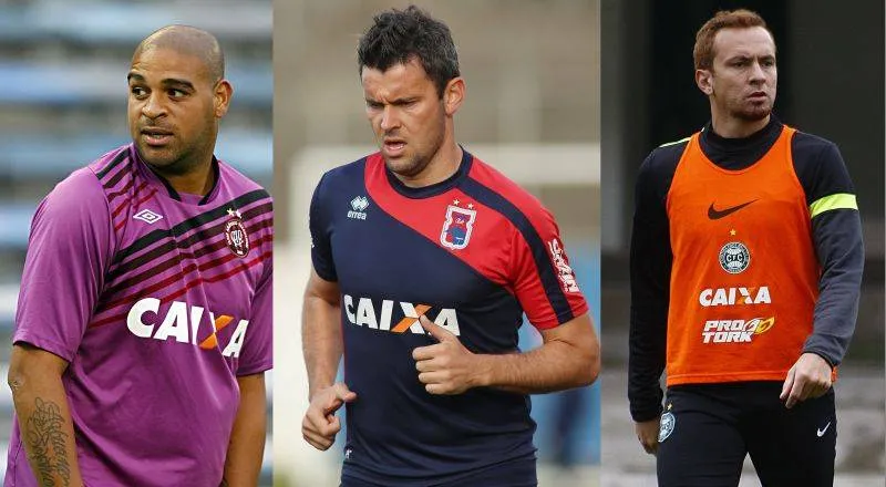 Adriano, Gincarlo e Zé Love: quem foi a grande decepção do futebol paranaense em 2014? (Arquivo Gazeta do Povo)