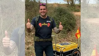 Espanhol que caminhava para a Copa do Mundo é dado como desaparecido no Irã