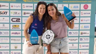 Paranaense brilha em tradicional torneio de beach tennis em Aruba