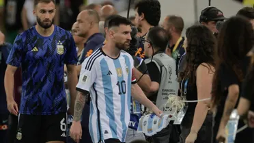 “Poderia acontecer uma desgraça”, diz Messi sobre confusão em Brasil x Argentina