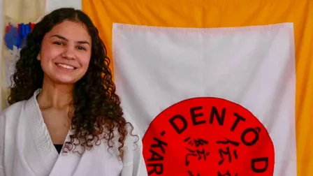 Brasileira corre atrás do sonho de competir no Mundial de Karatê