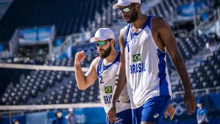 Evandro e Bruno Schmidt batem marroquinos e encaminham vaga às oitavas