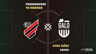 Athletico x Galo Maringá: Escalações prováveis, como assistir, data e horário