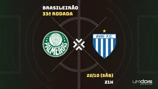 Palmeiras x Avaí: onde assistir ao vivo, horário, escalações e arbitragem